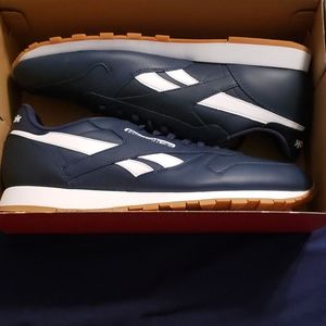Navy Reebok Classics